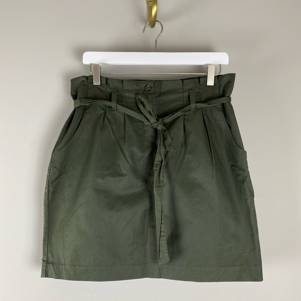 Banana Republic paper bag waist skirt